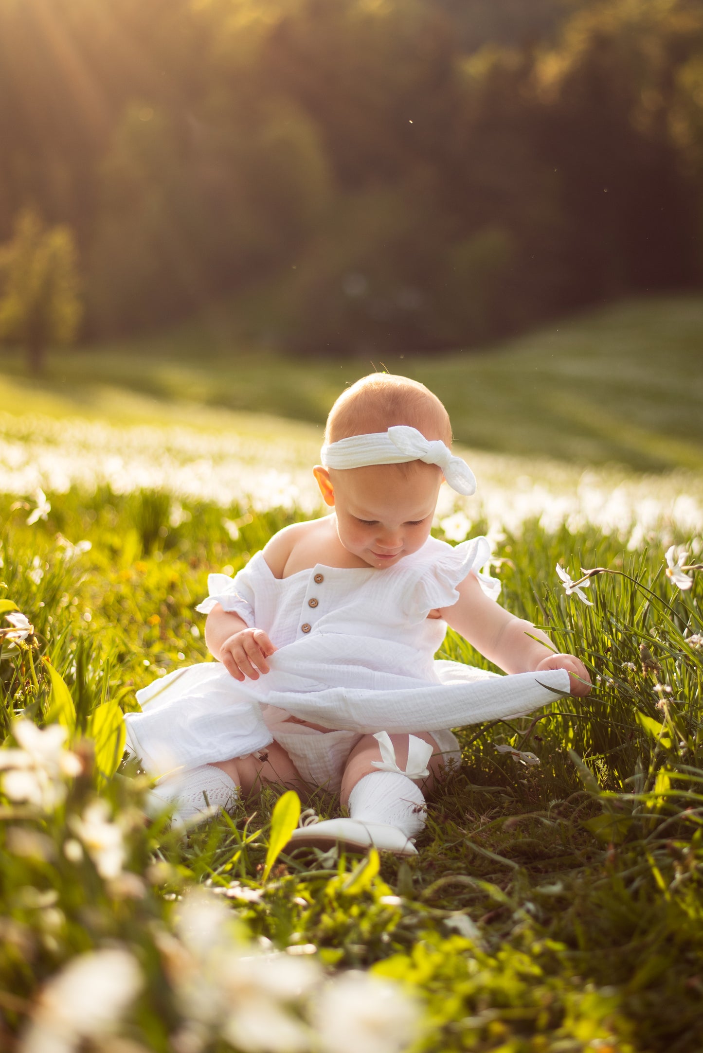 Wedding & Baptism Outfit White Orhidelia - SOALSA