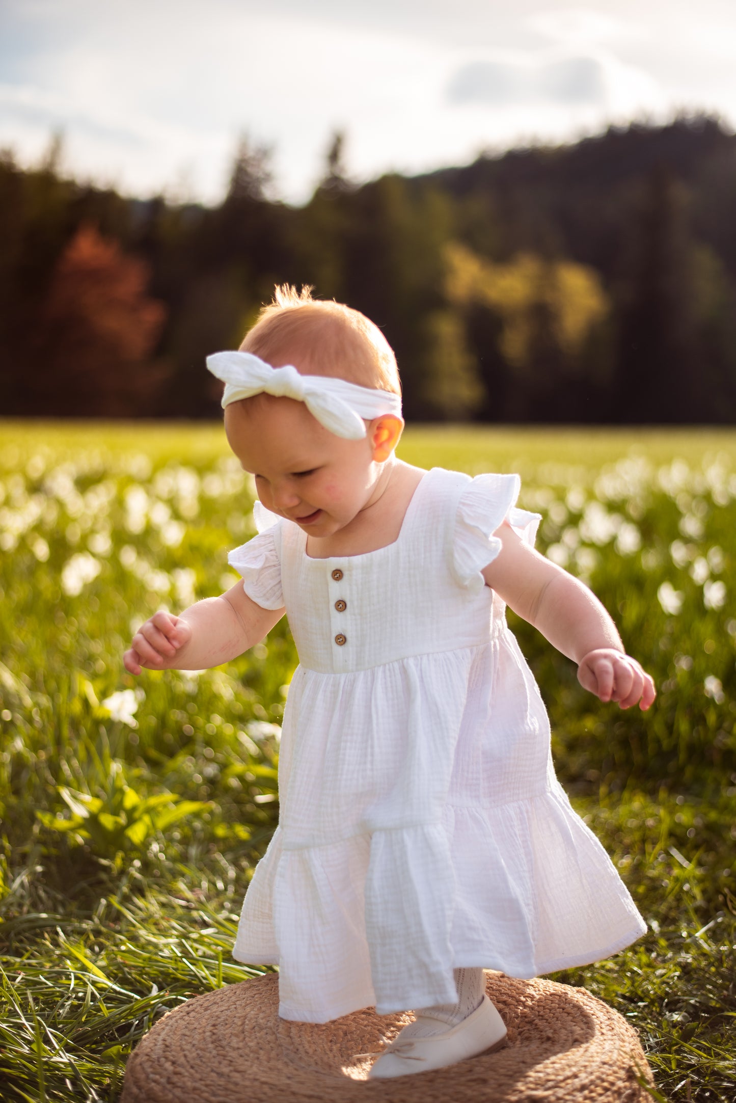 Wedding & Baptism Outfit White Orhidelia - SOALSA