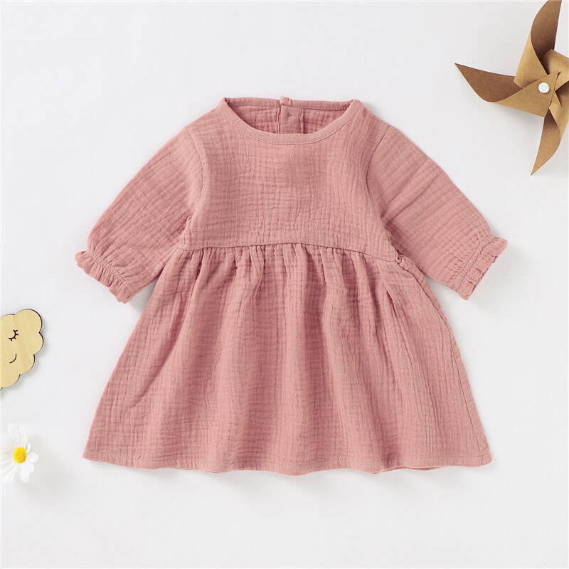 Muslin Cotton Dress Ella - SOALSA