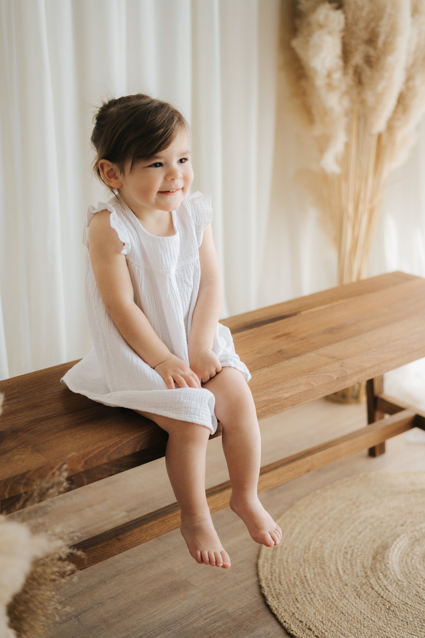 Muslin Cotton Dress Flora - SOALSA