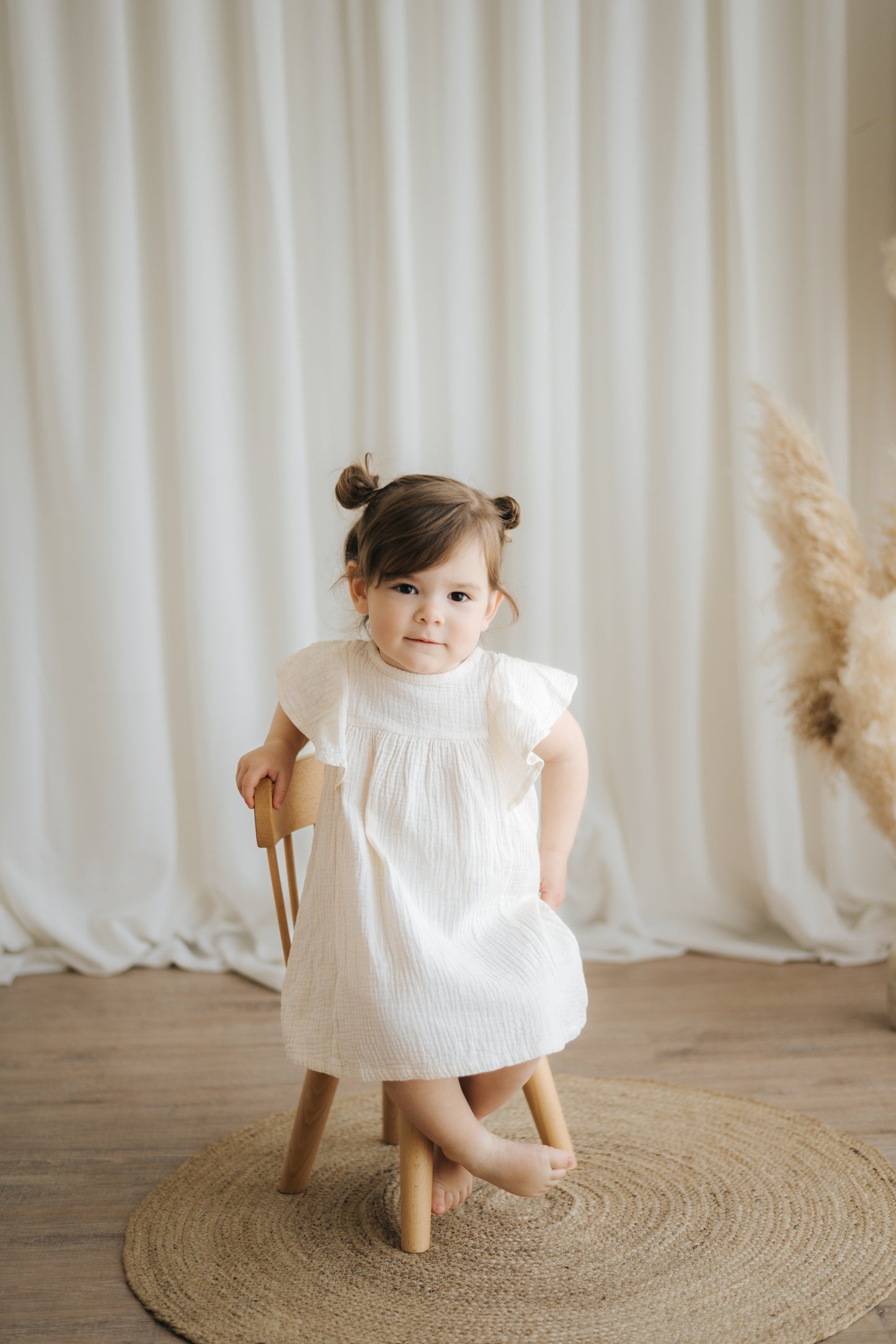 Muslin Cotton Dress Flora - SOALSA