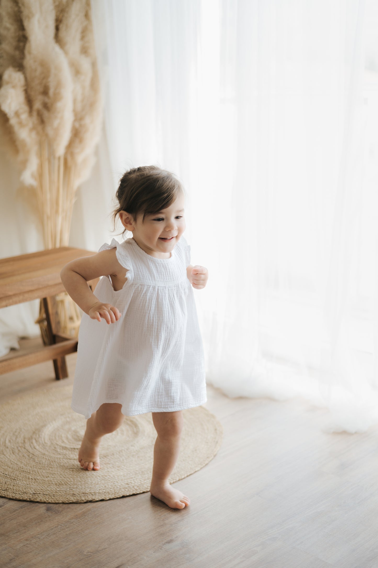 Muslin Cotton Dress Flora - SOALSA