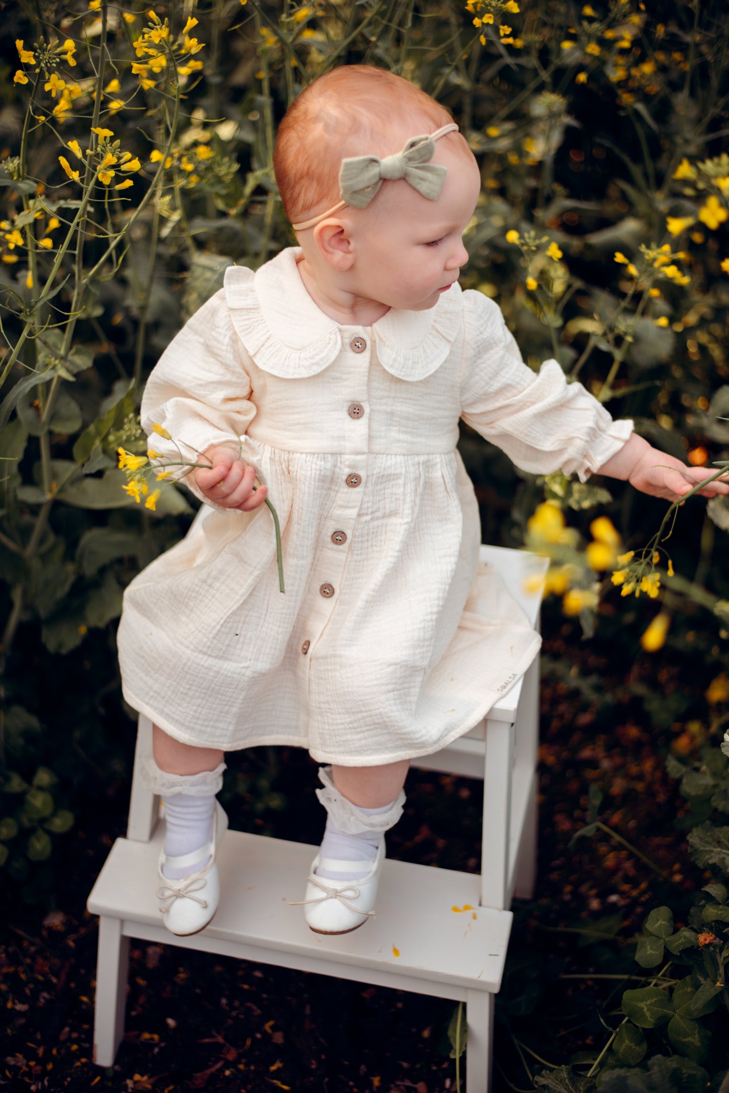 Muslin Cotton Dress Lena - SOALSA