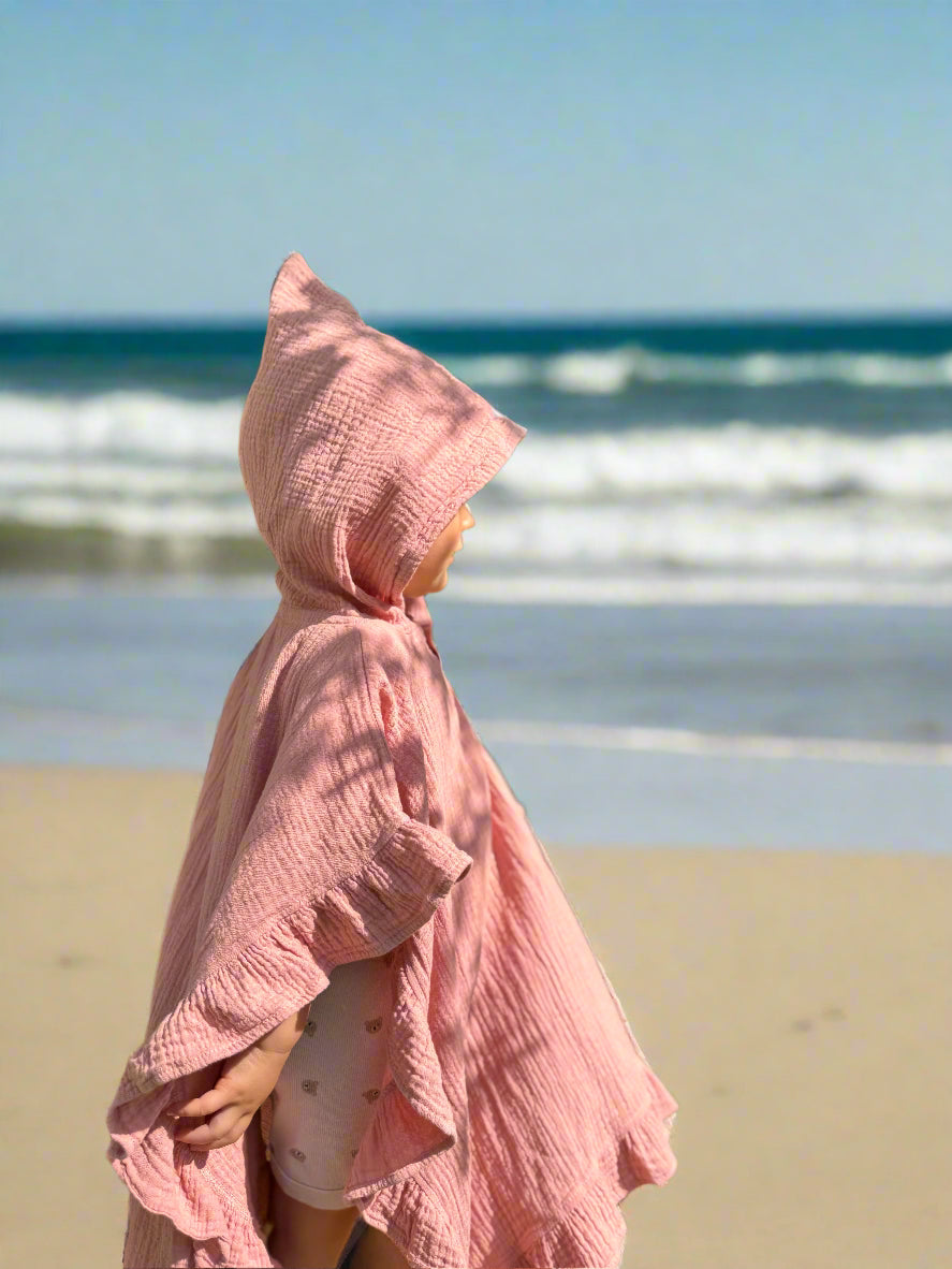 Organic Muslin Poncho - SOALSA