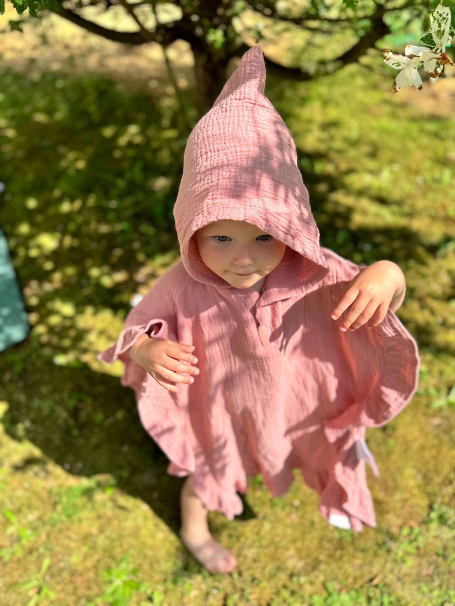 Organic Muslin Poncho - SOALSA