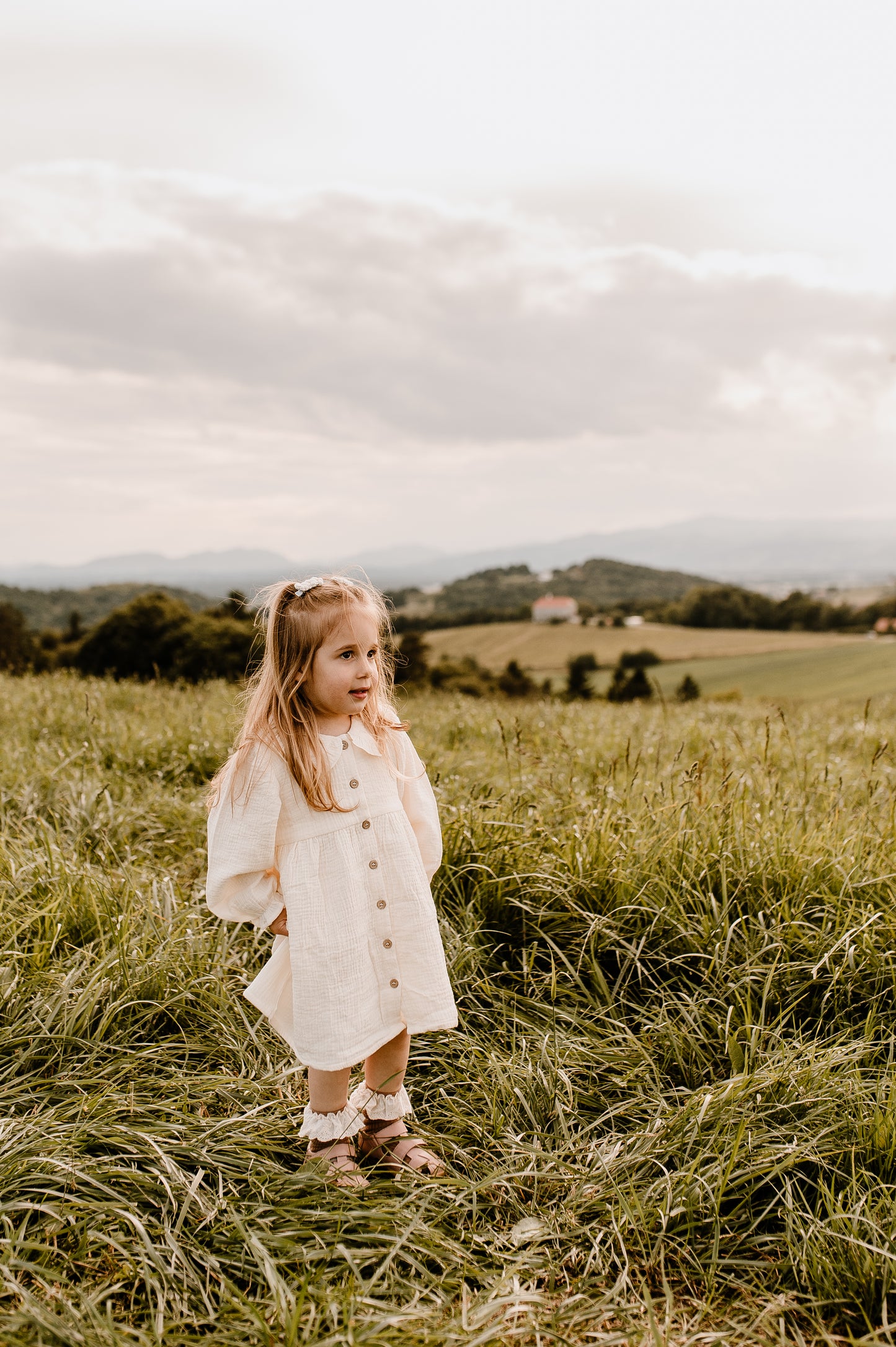 Muslin Cotton Dress Lena - SOALSA