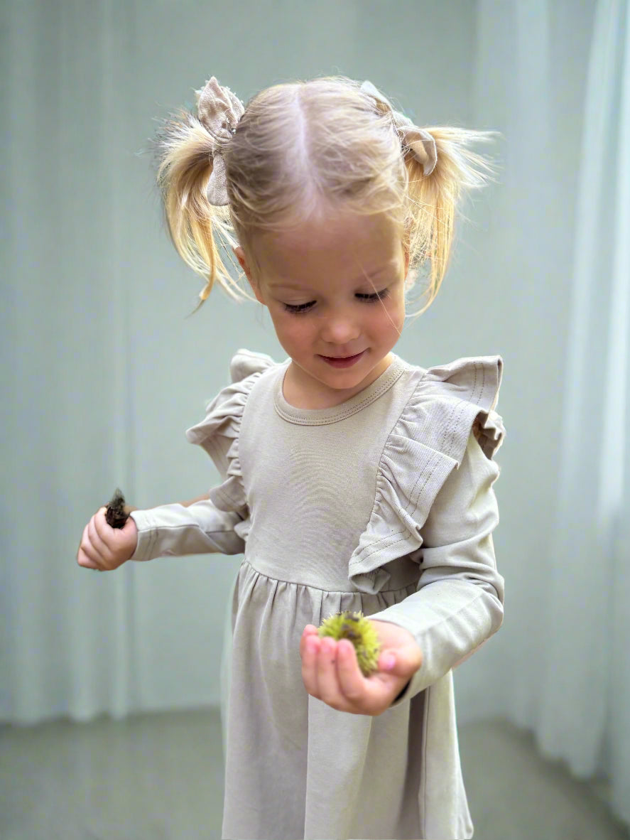 Organic Cotton Dress Puffy