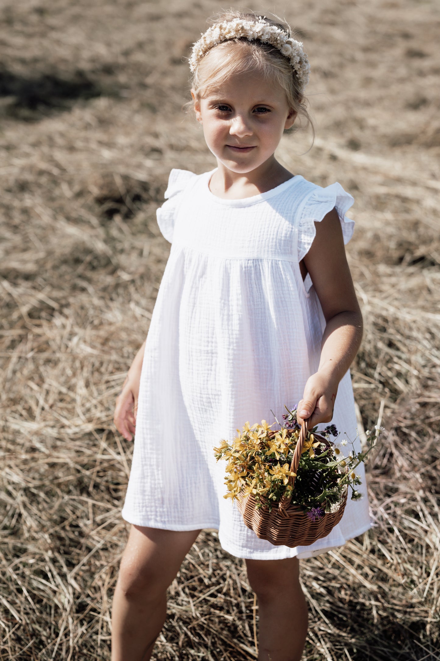 Muslin Cotton Dress Flora - SOALSA