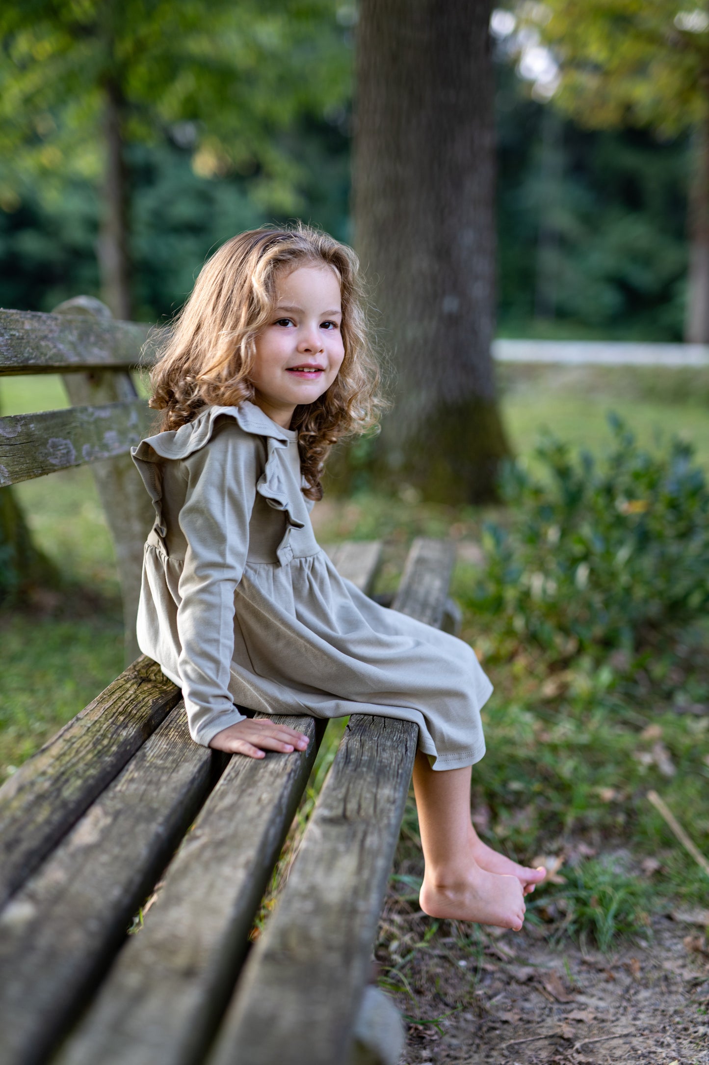 4y Organic Cotton Dress Puffy