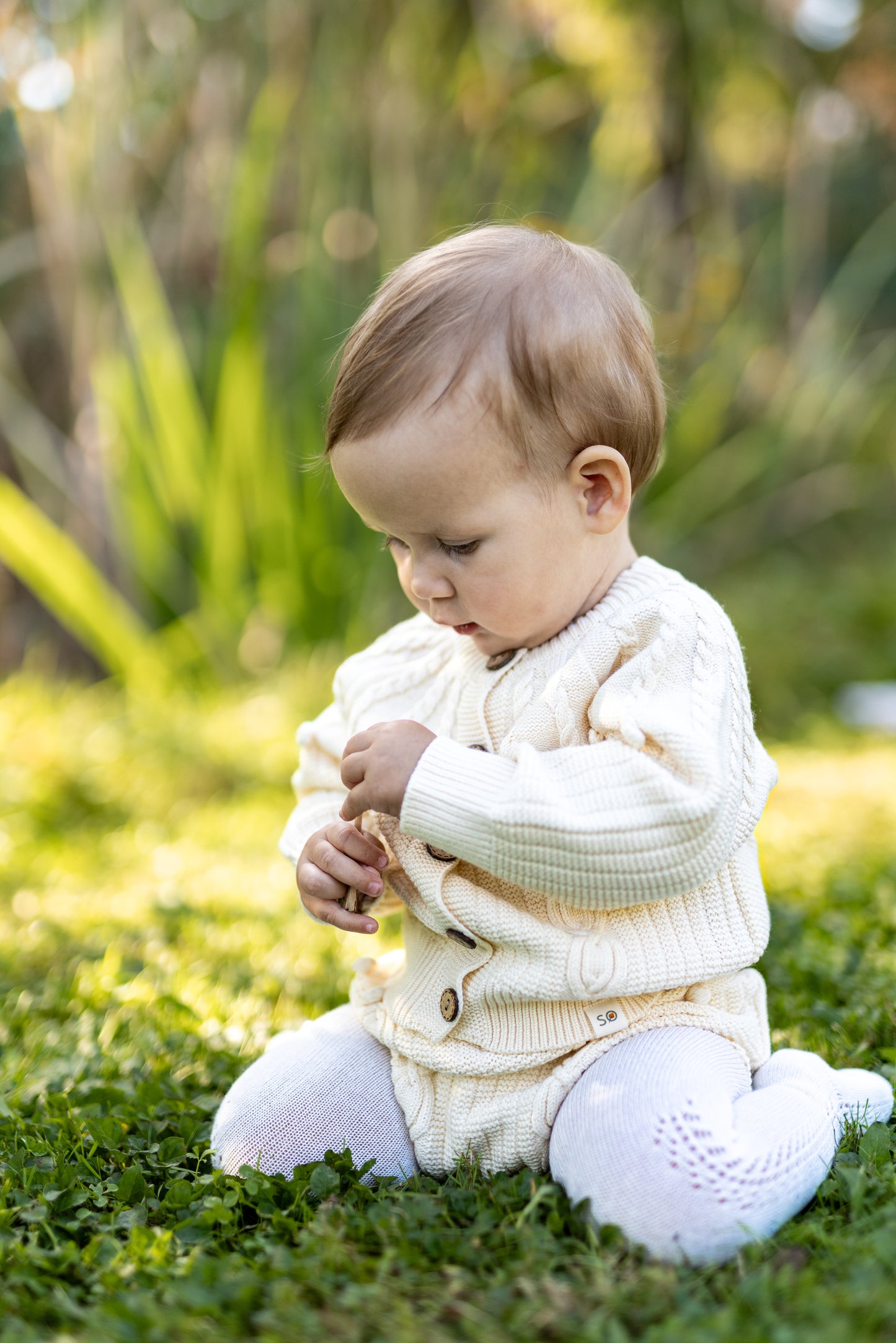 6-12m Baby Knitted 3 pcs Set