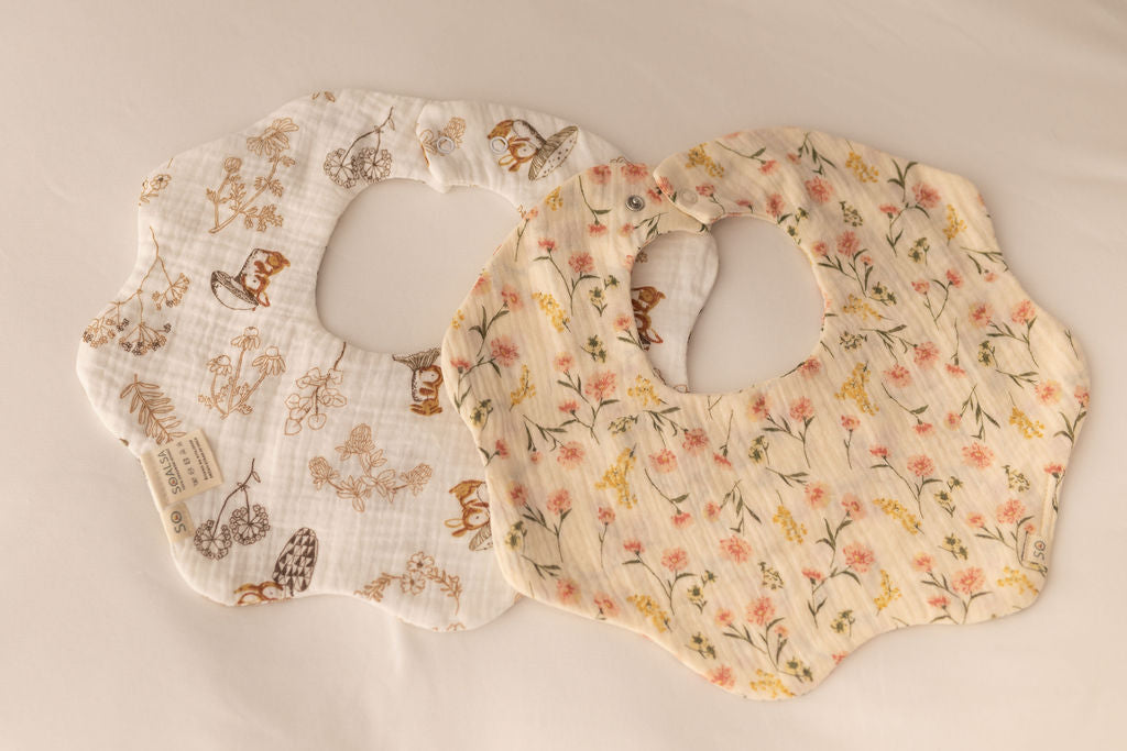 Organic Cotton Baby Bibs – Soft & Stylish - SOALSA-slinčki za dojenčke