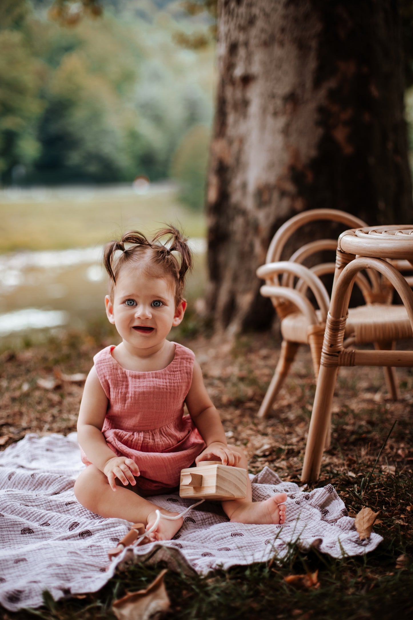 Muslin Romper Butterfly