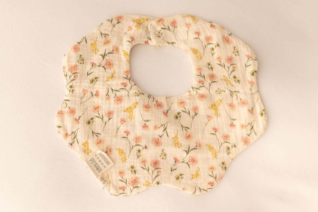 Organic Cotton Baby Bib – Soft & Stylish - SOALSA