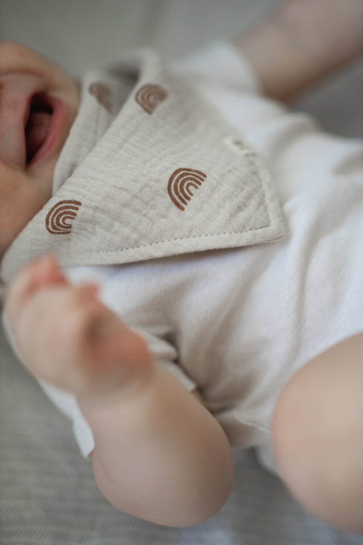 Organic Muslin Baby Bibbs - SOALSA - otroški slinčki