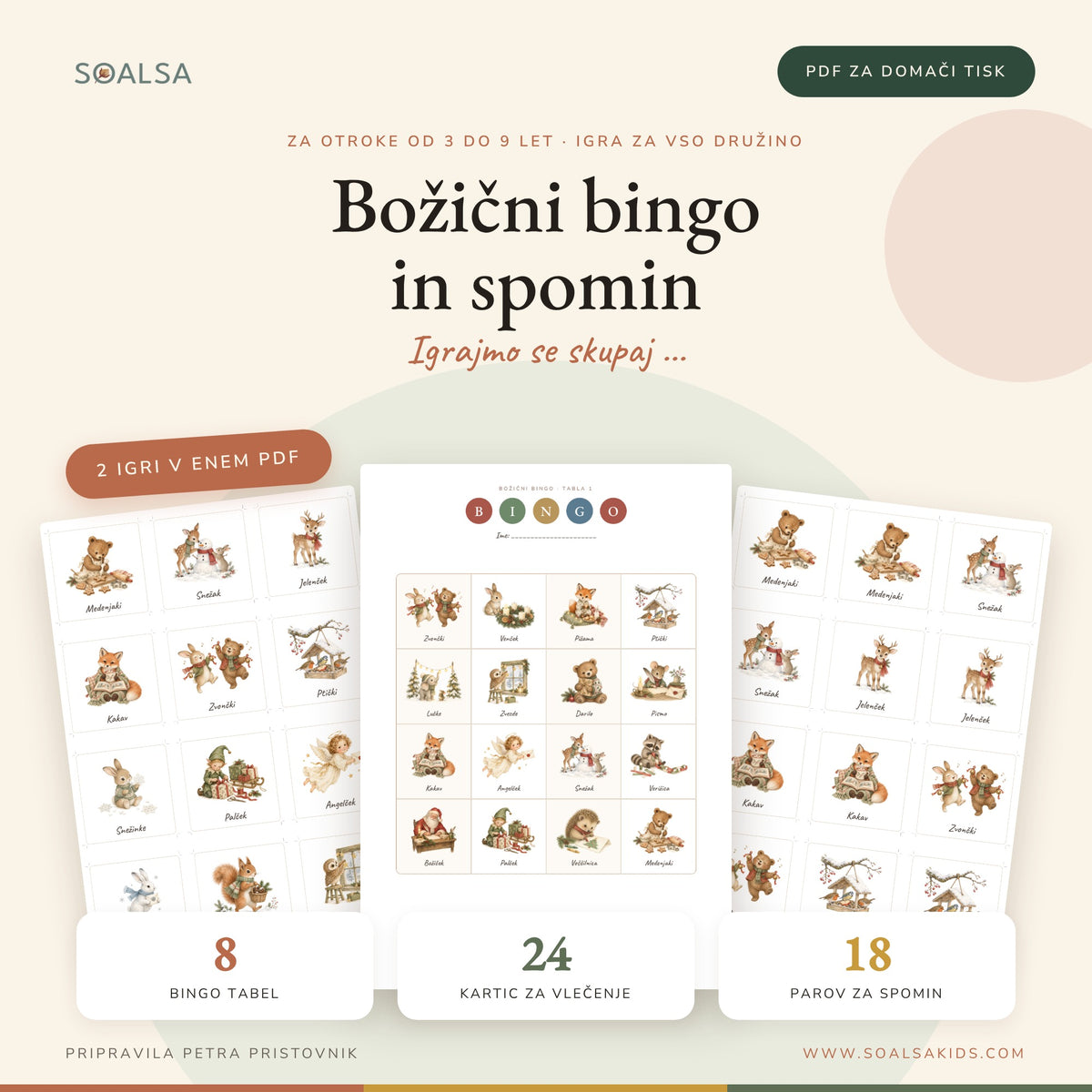 Božični bingo in spomin