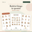 Božični bingo in spomin