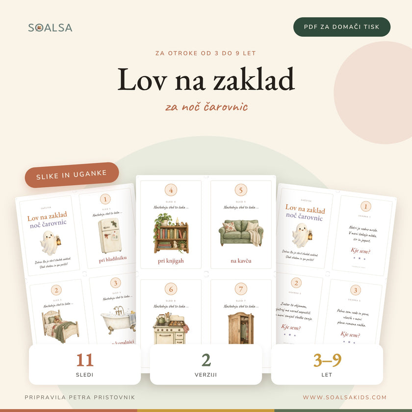 Lov na zaklad za noč čarovnic