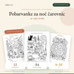 Pobarvanke za noč čarovnic za večje otroke (6–10 let)