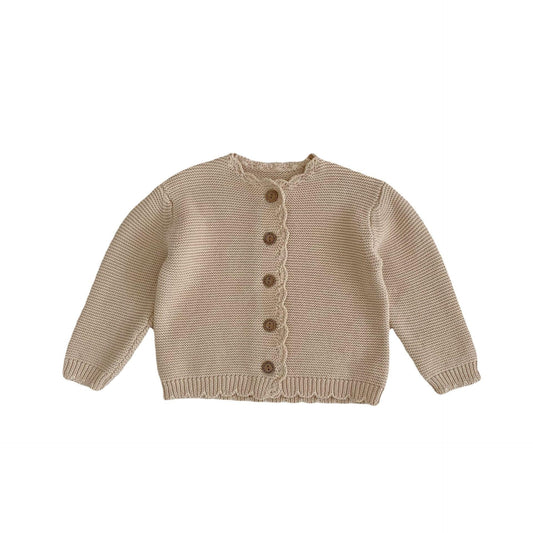 Cotton Cardigan Sweater Charlotte - SOALSA