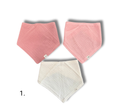 3 pcs Baby Muslin Bibs