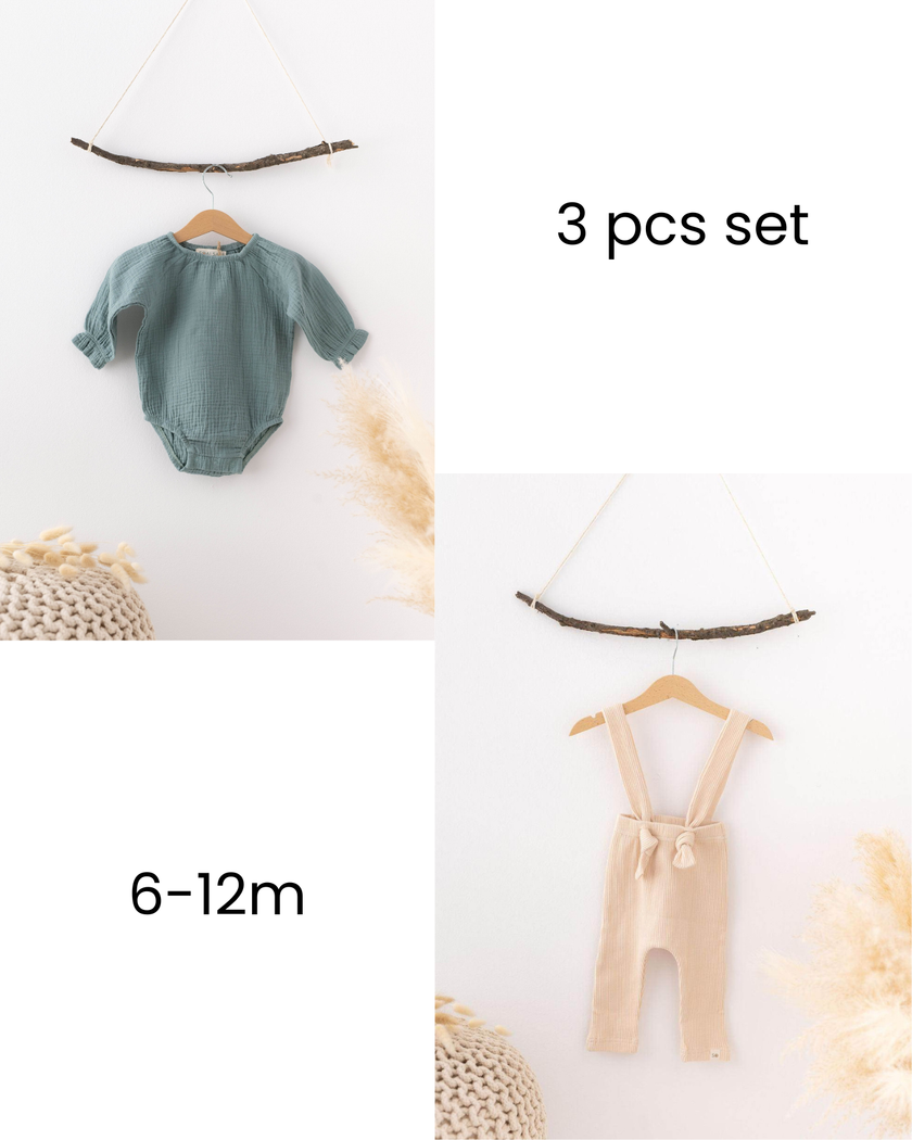 6-12m Boy's 2 pcs Set