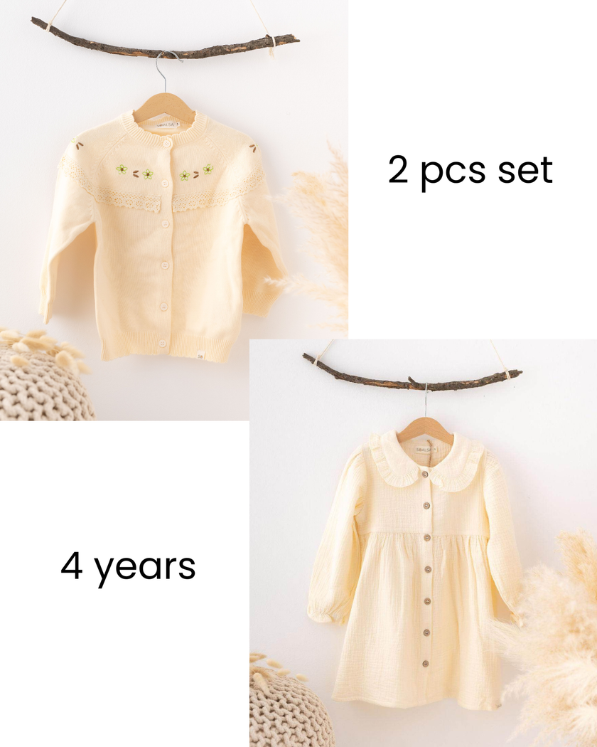 4y White Princess 2 pcs Set