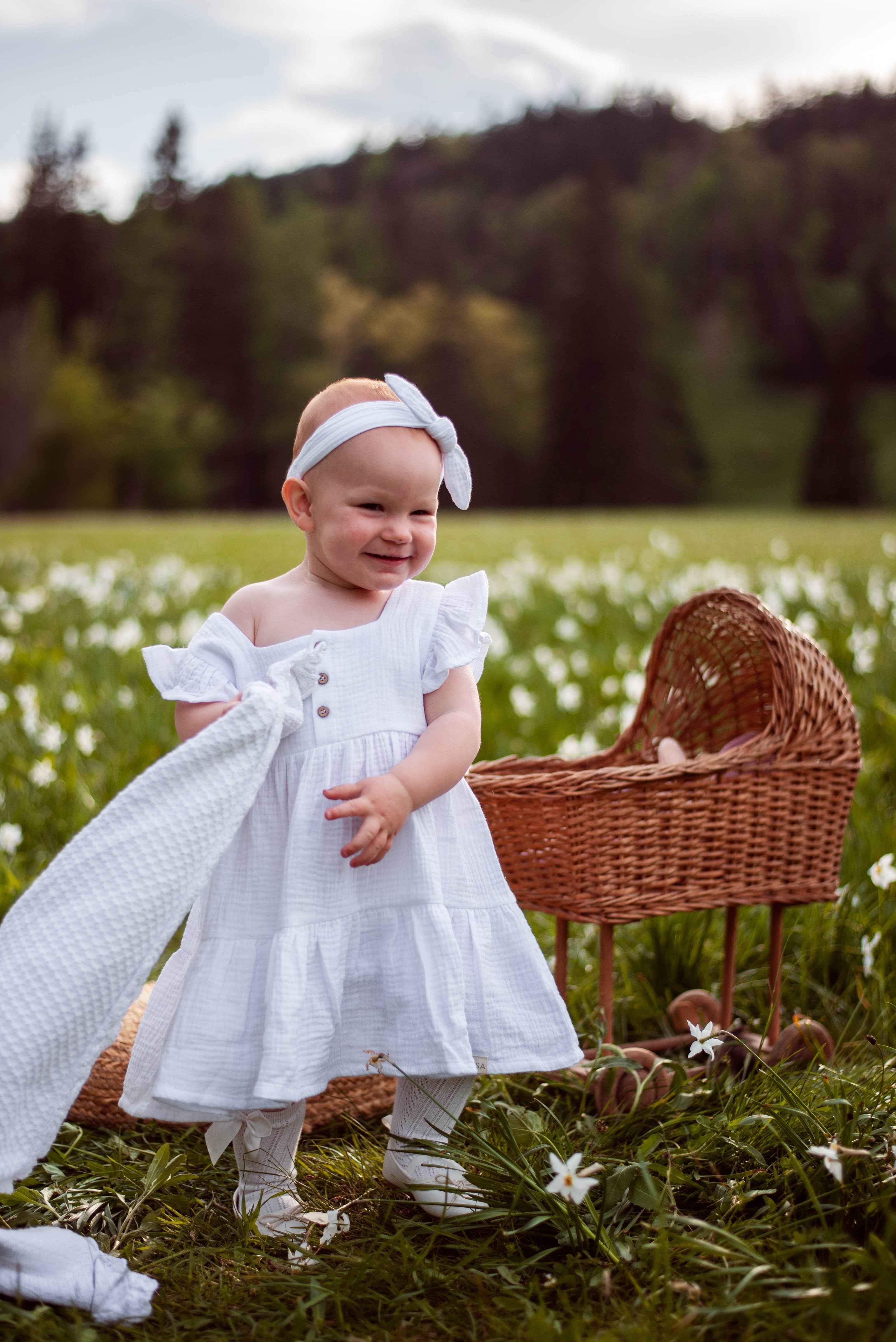 Wedding & Baptism Outfit White Orhidelia - SOALSA