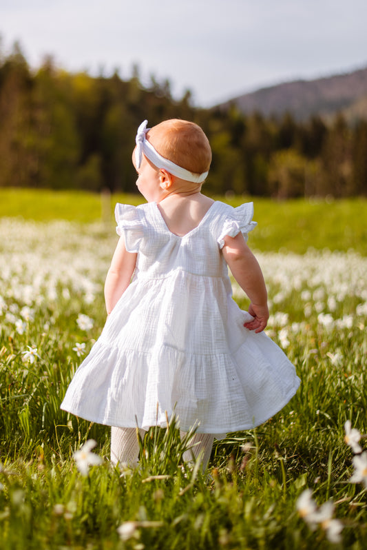 Wedding & Baptism Outfit White Orhidelia - SOALSA