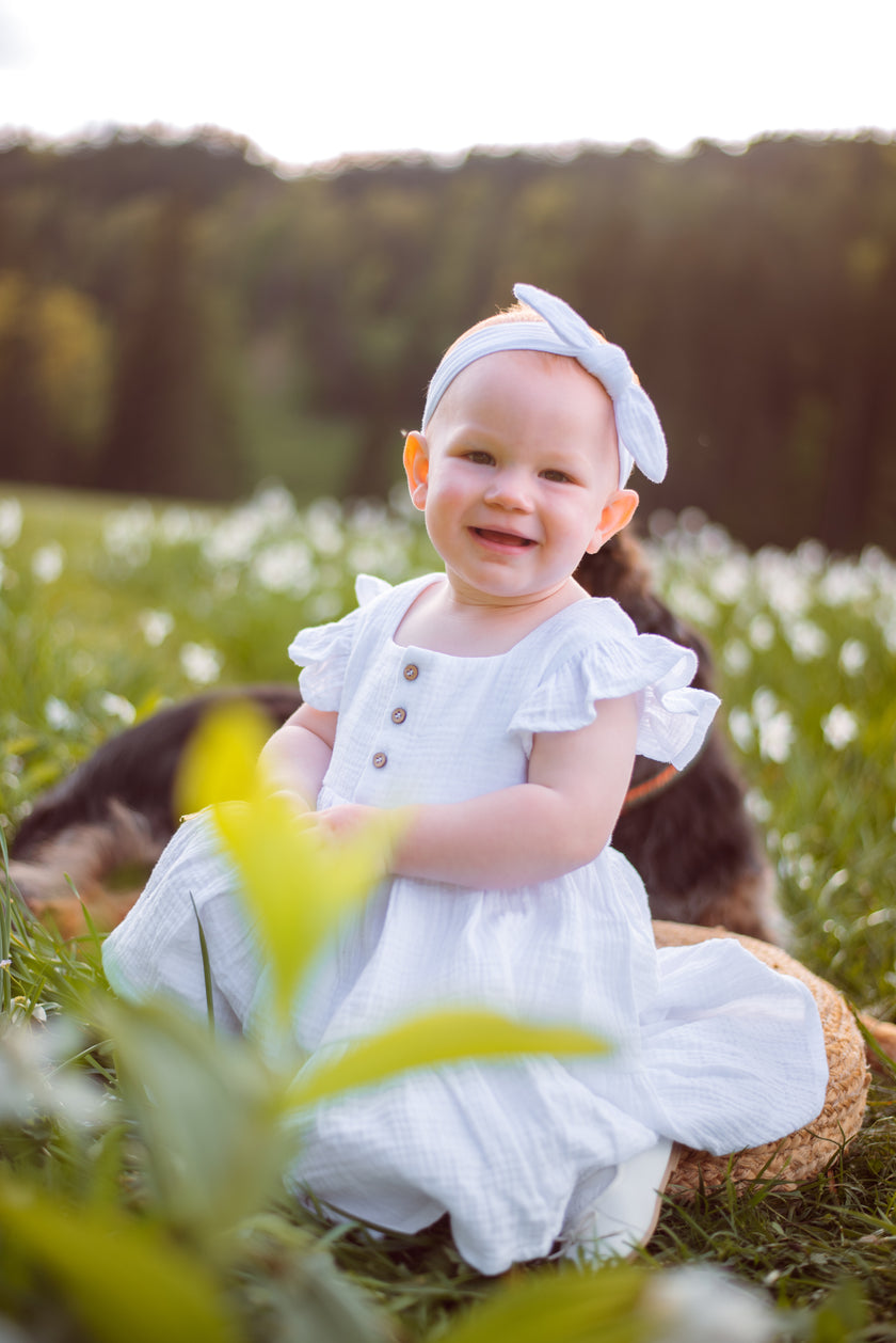 Wedding & Baptism Outfit White Orhidelia - SOALSA