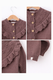 Knitted Baby Cardigan Sweater Vintage
