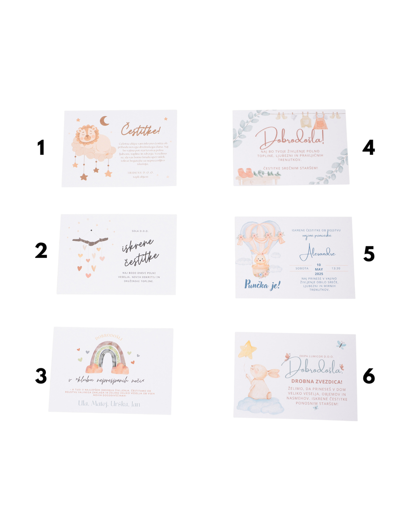 Darilo za novorojenčka - PREMIUM  BOX