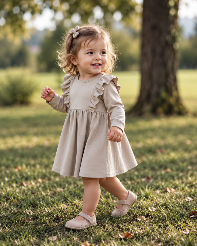 Organic Cotton Kindegaten/School Dress