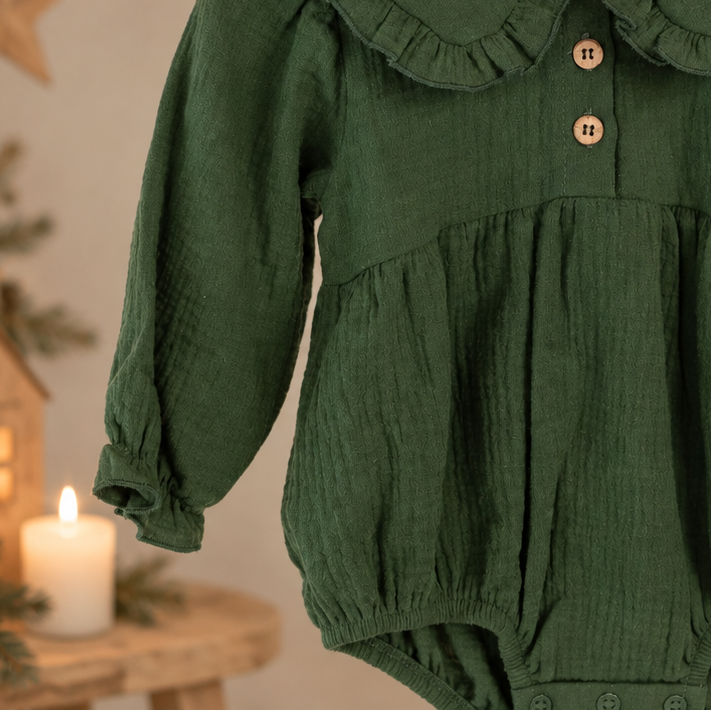 Pine Green | Božični Romper