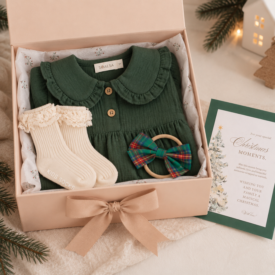 Pine Green | Božični Romper