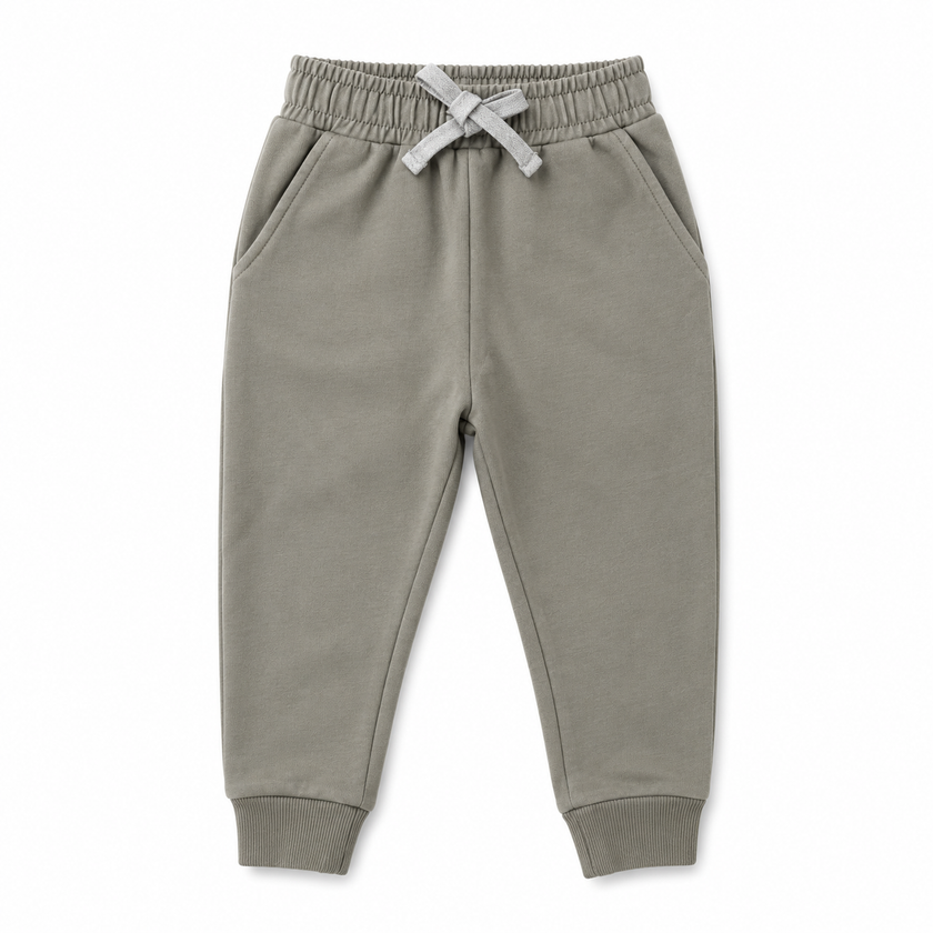 French Terry Long Tracksuit Pants