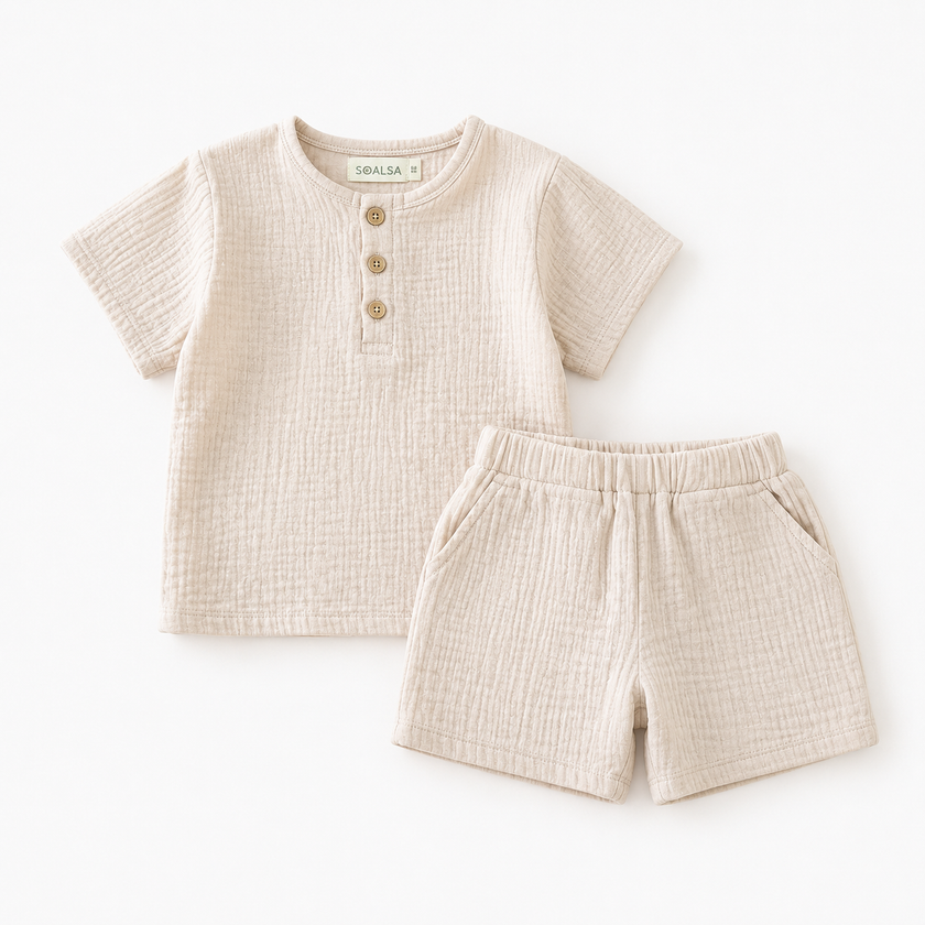 Muslin Summer Unisex Set