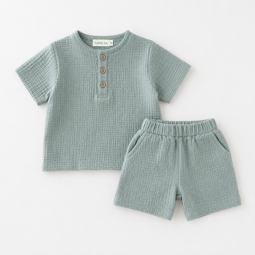 Muslin Summer Unisex Set