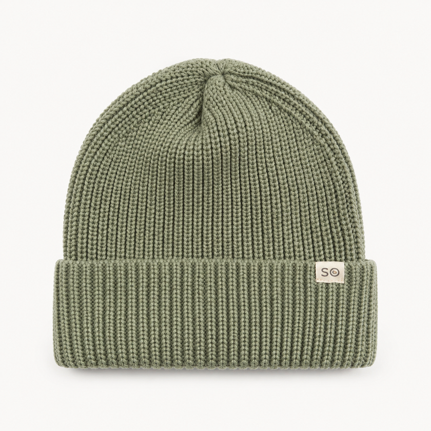 Knitted Cotton Cap 1-3 y