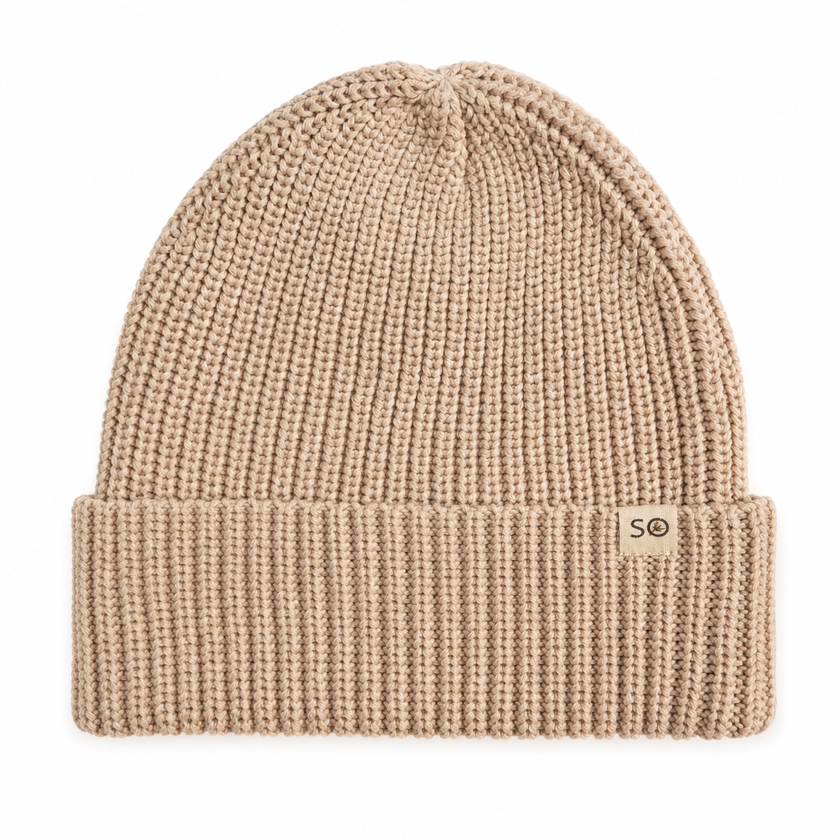Knitted Cotton Cap 1-3 y