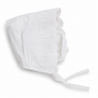Cotton Boho White Summer Bonnet