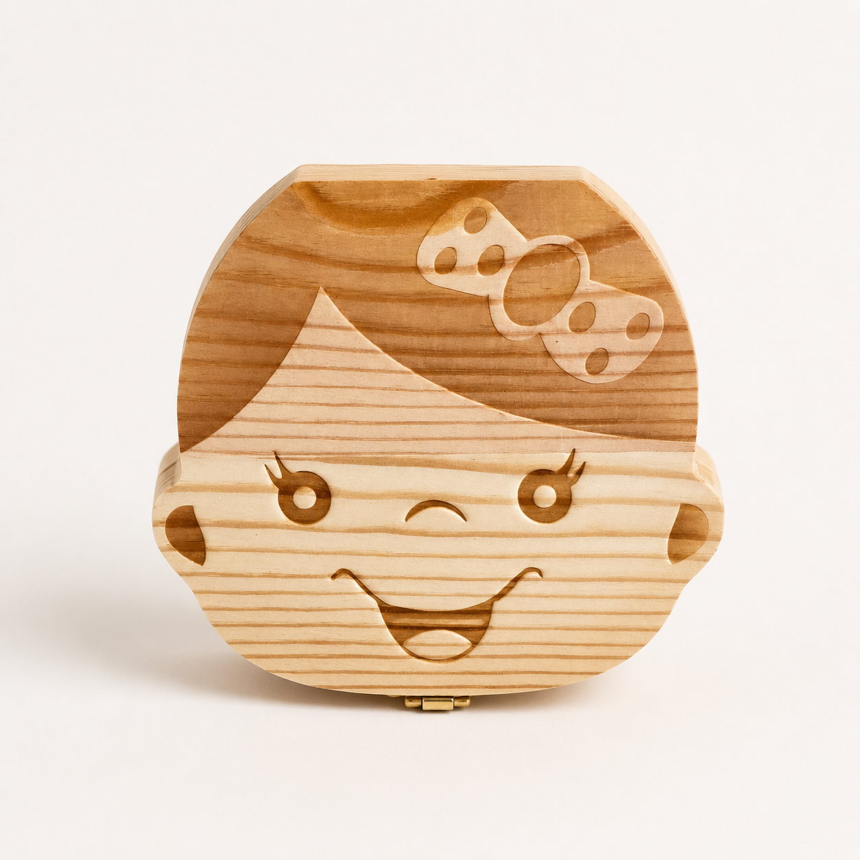 Wooden Baby Tooth & Keepsake Box