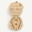 Wooden Baby Tooth & Keepsake Box