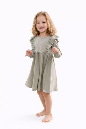 Organic Cotton Dress Puffy
