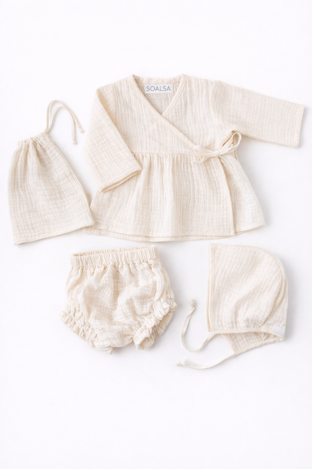 Muslin Baby Set Bloom