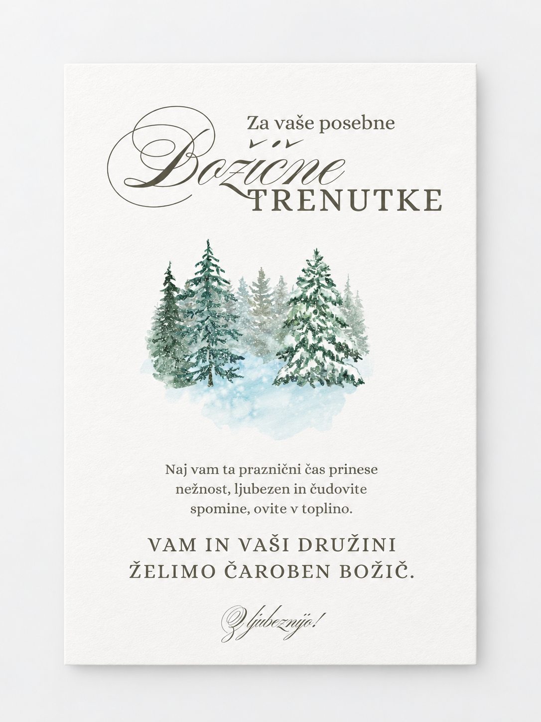 Božična Voščilnica
