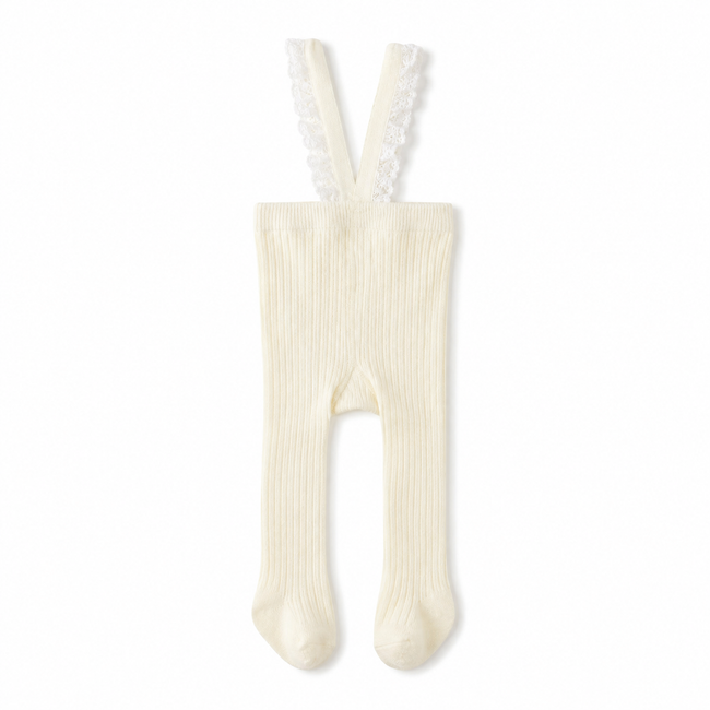 Cotton Lace Baby Tights