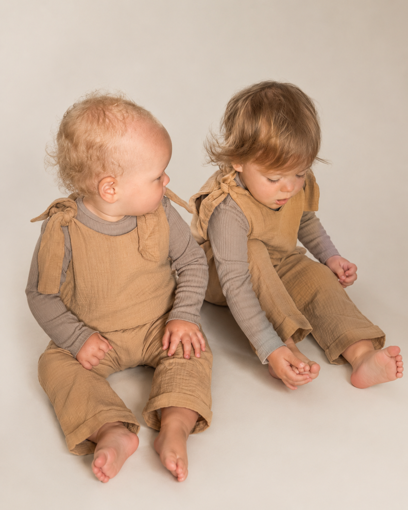 Muslin Jumpsuit Knott Autumn