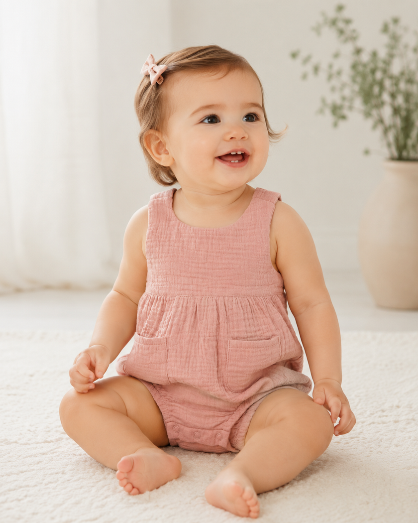 Muslin Romper Duo – 77% OFF