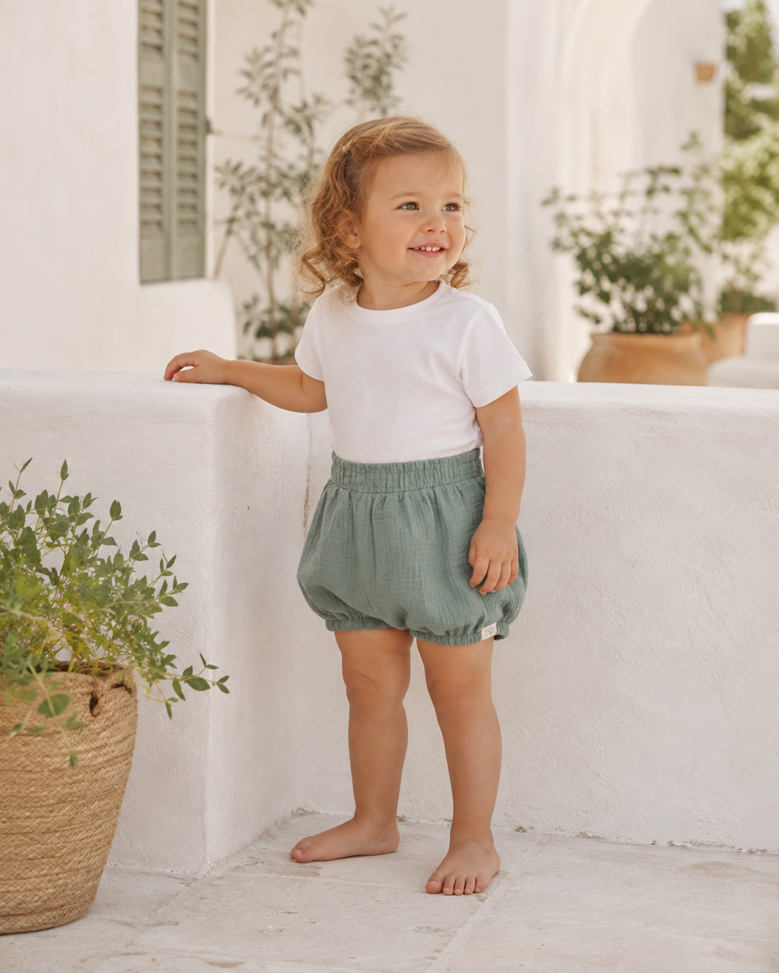 Muslin Unisex Bloomer Pants