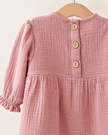 SET: Pink Muslin Dress + Vintage Cardigan -77%